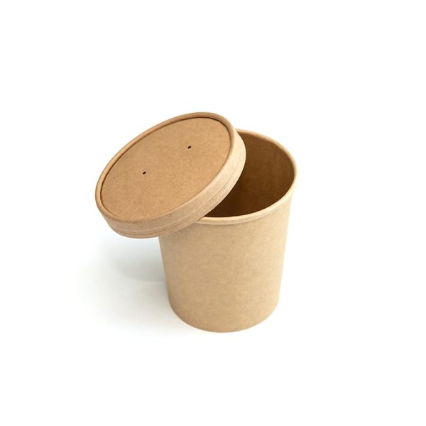 Kraft paper soup bowl