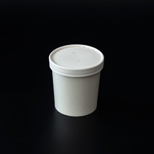 white kraft paper cup